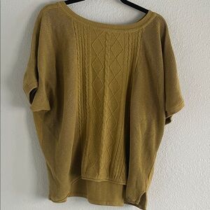 Prana Mustard Sweater